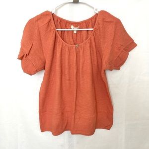 Madewell Tiered Sleeve Top